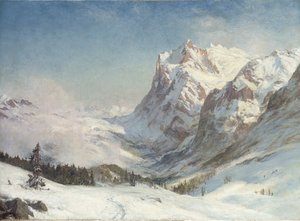 Das Tal von Grindelwald, Winter, 1916